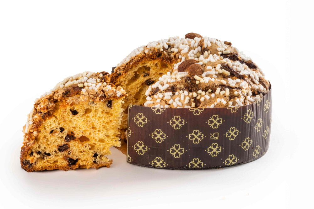 panettone senza glutine al cioccolato