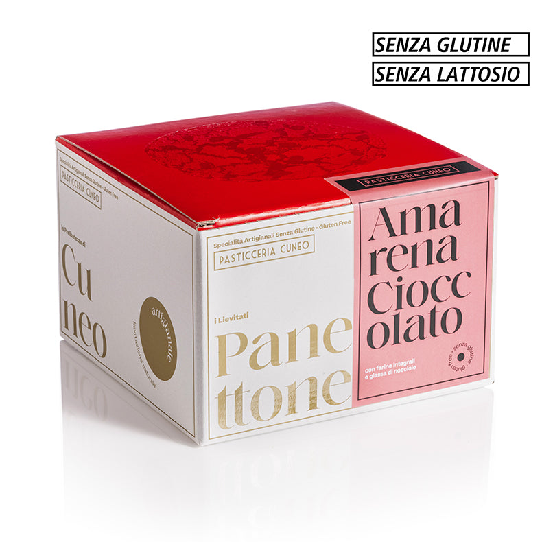 Panettone con Farine Integrali, Amarene e Cioccolato