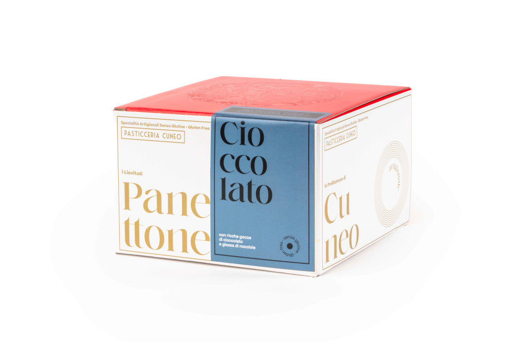 panettone senza glutine al cioccolato